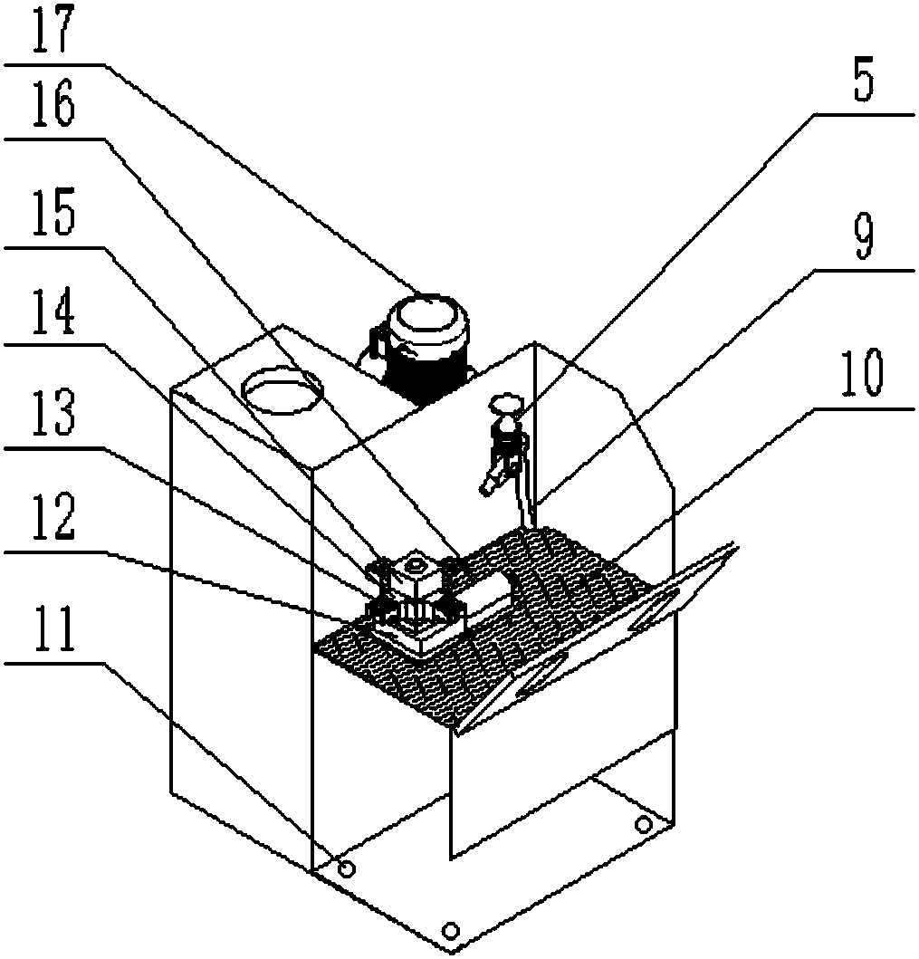 Impact and frictional wear performance evaluation tester for wear-resisting linings