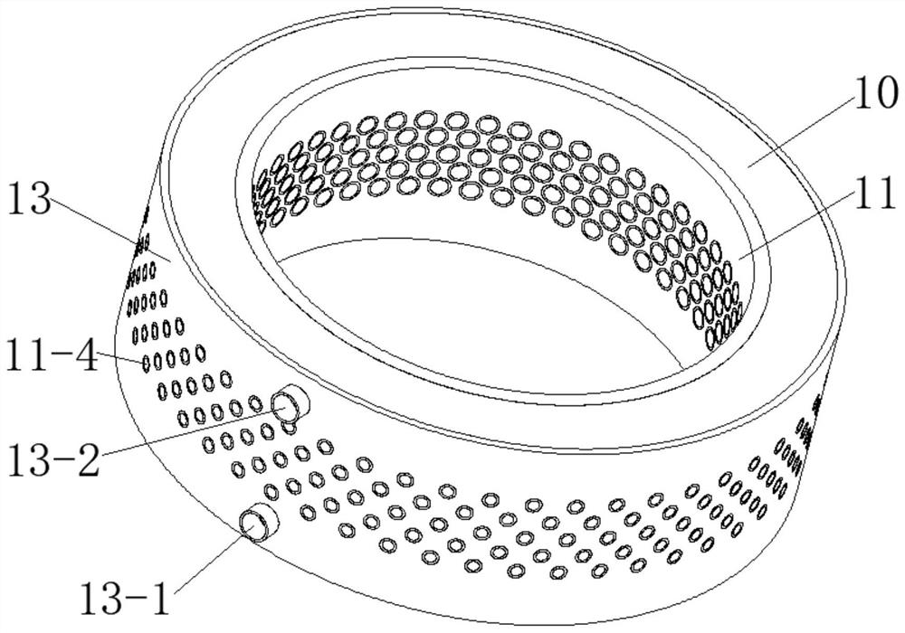 Circular mold for biomass particle forming machine and preparation method of circular mold