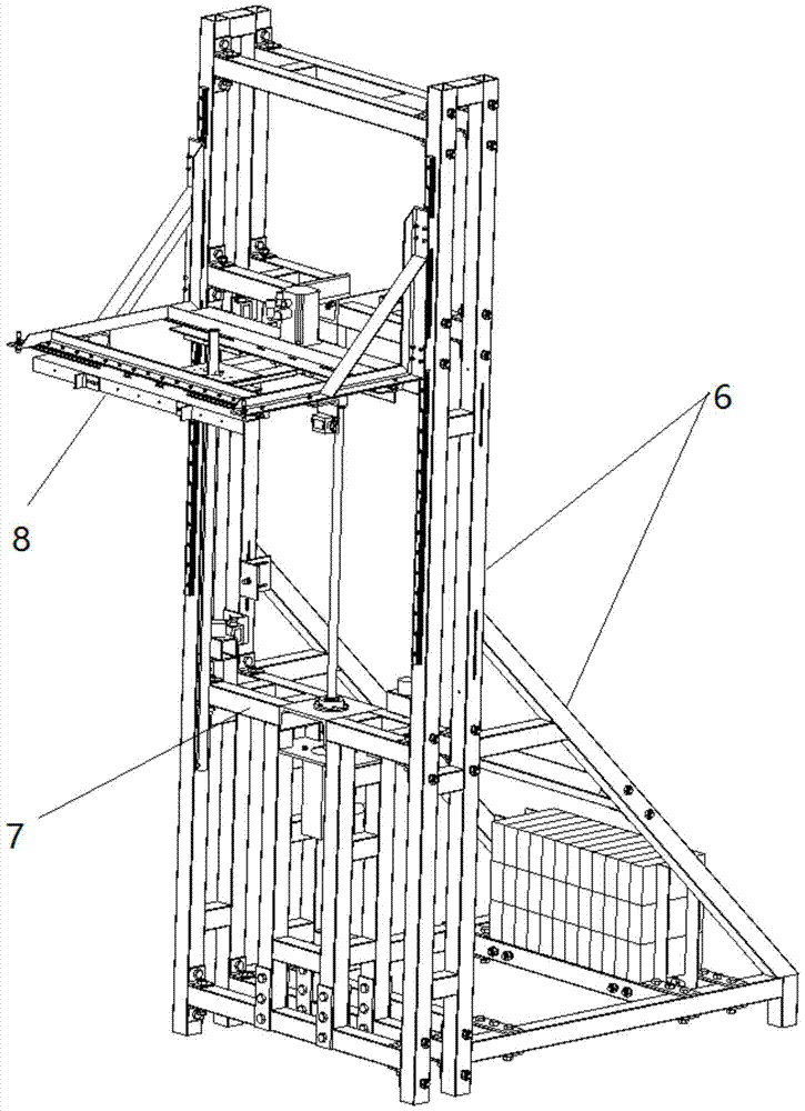 Experimental device for water entry and wave-making movement of multi-angle objects