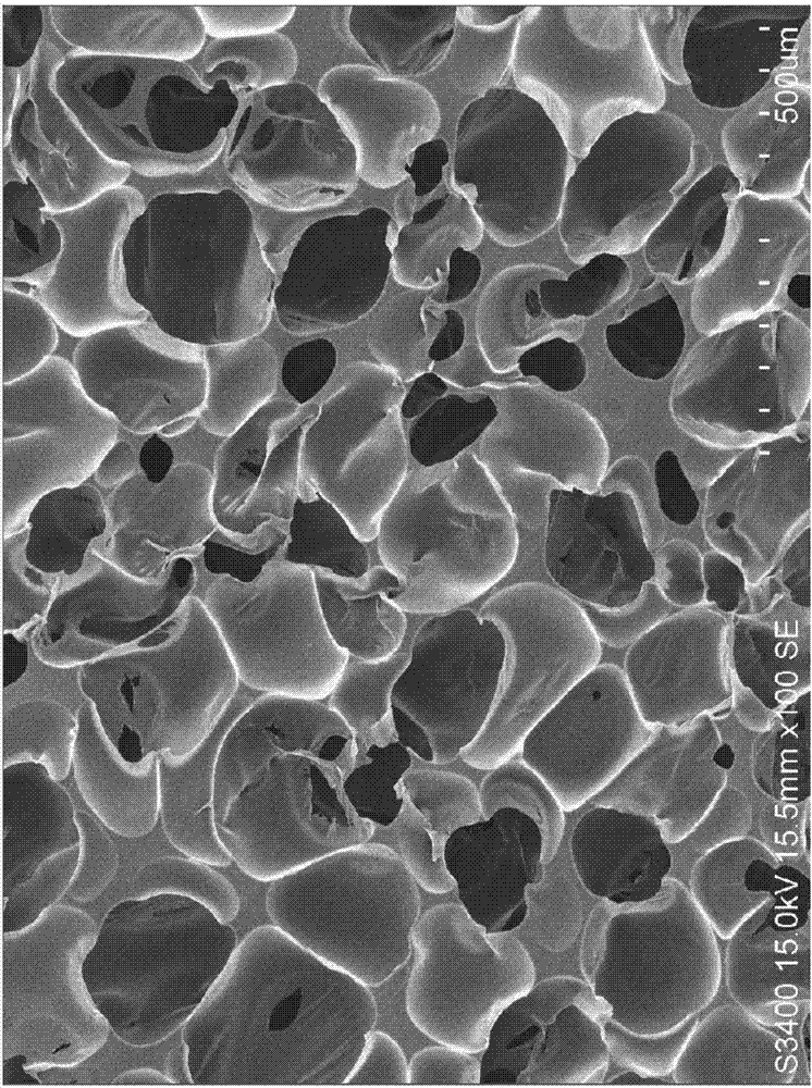 Preparation method of thermoplastic polyurethane micro air bag elastomer material