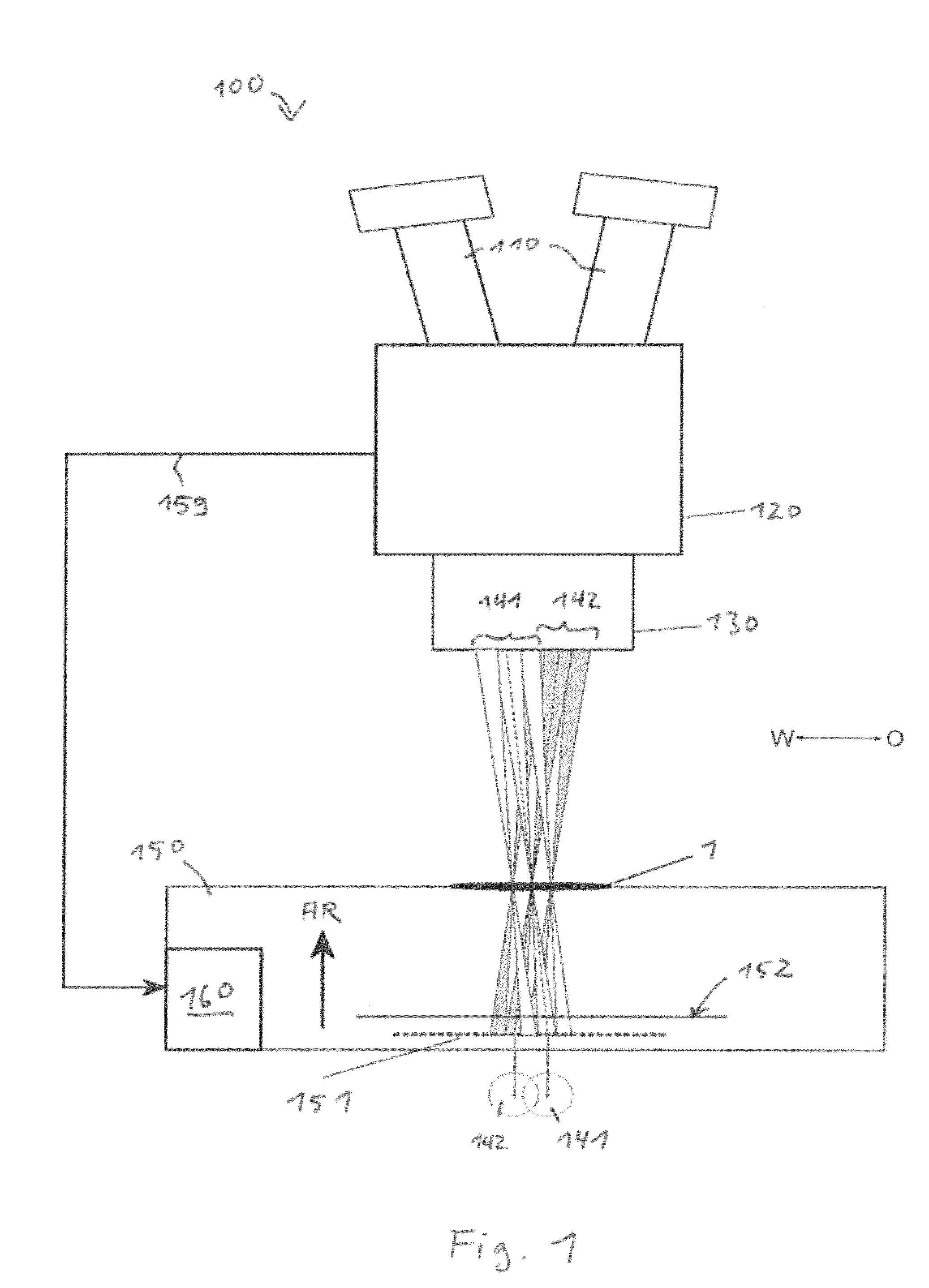 Transillumination device for a microscope