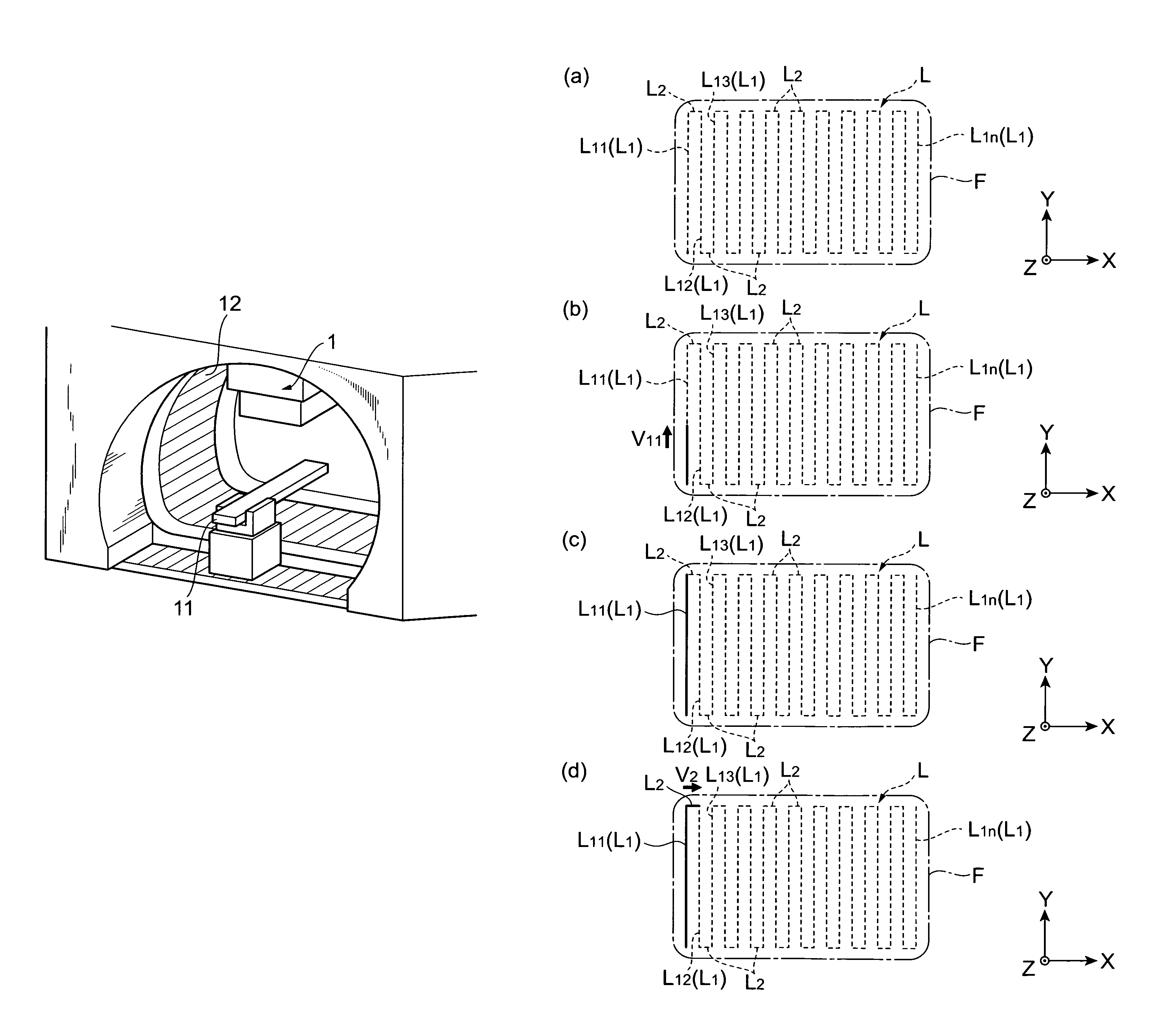 Charged particle beam irradiating apparatus