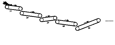 Energy-saving control device for belt conveyor units