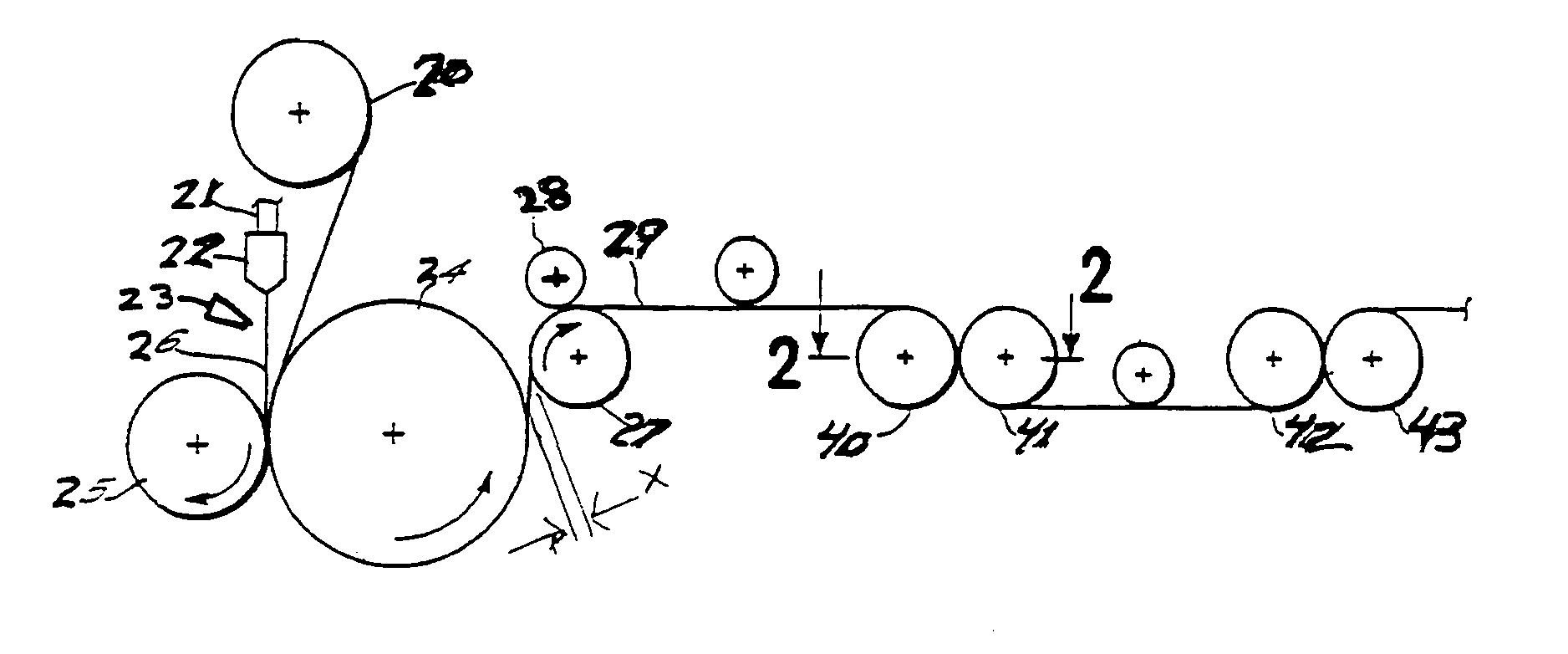 Method and apparatus for uniformly stretching thermoplastic film and products produced thereby