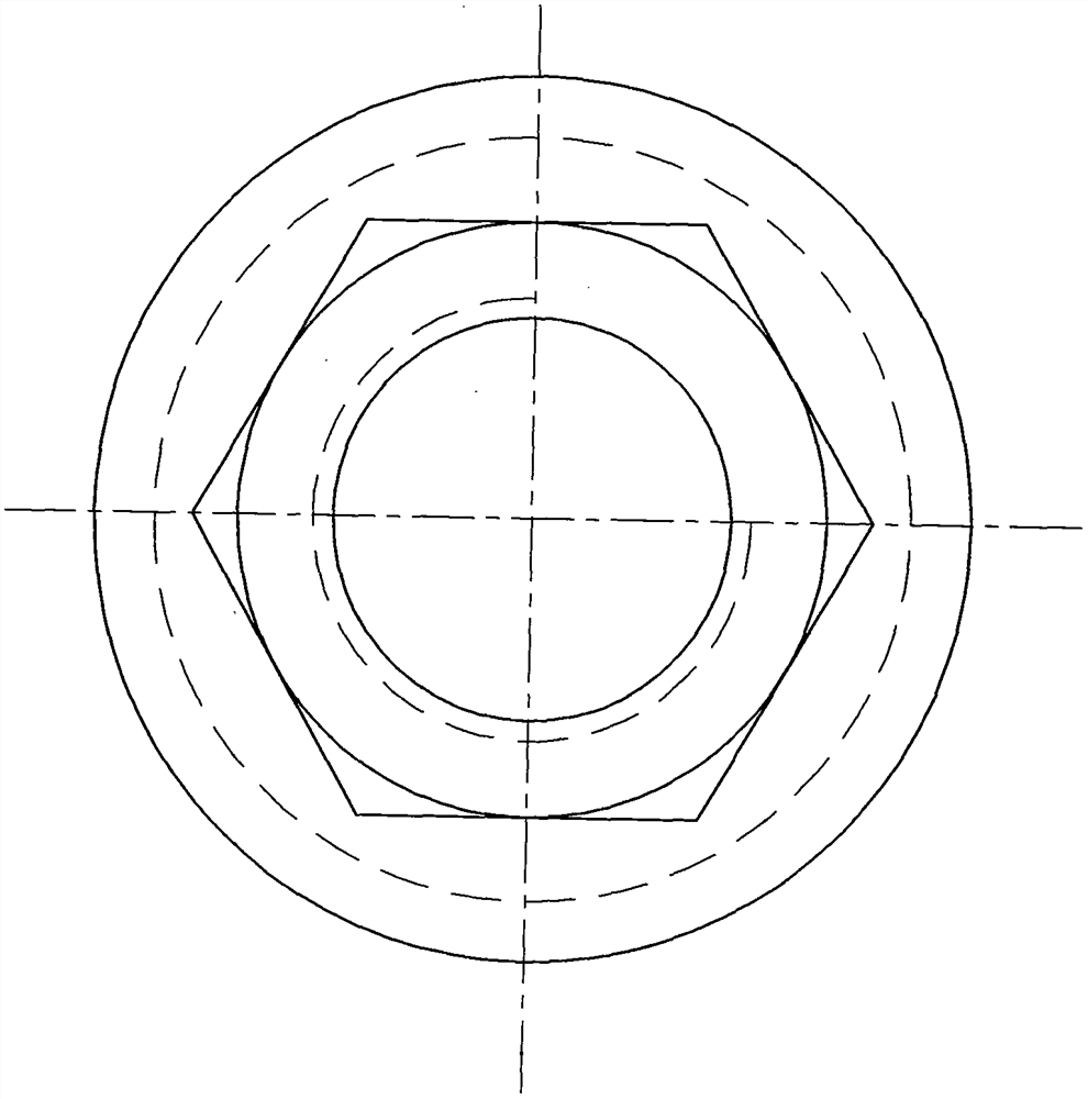 Rectangular, semicircular and trapezoidal round skirt check bolt and nut for flange