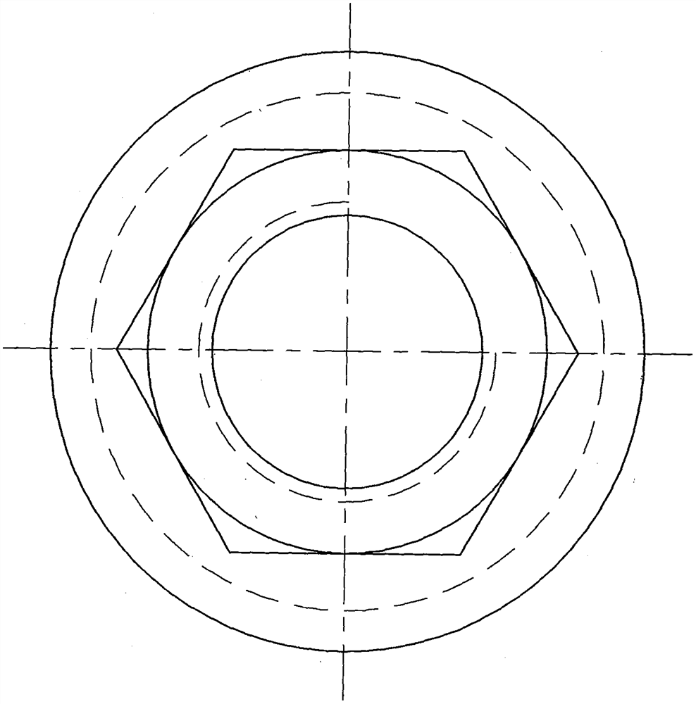 Rectangular, semicircular and trapezoidal round skirt check bolt and nut for flange