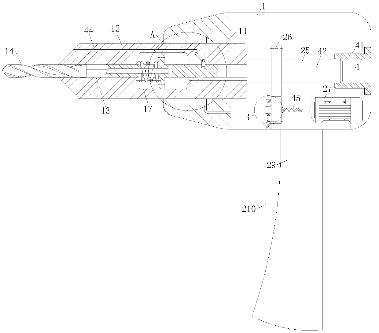 Skull milling cutter for craniotomy