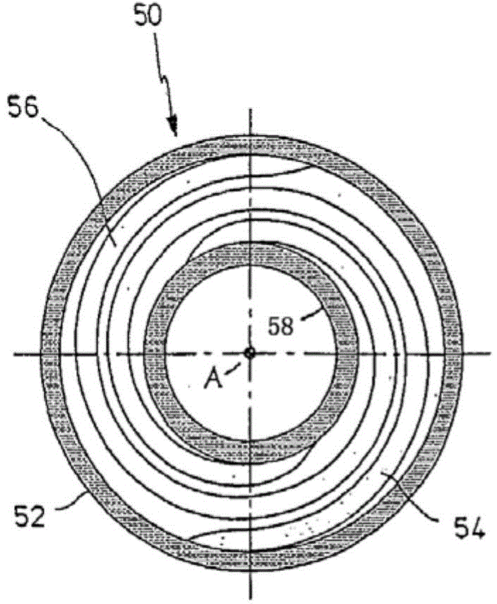 Device and procedure to determine density of liquid