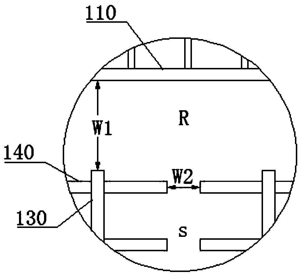 Cement clinker grinding implementation device capable of continuously producing