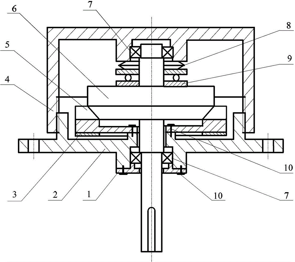 Standing-wave type ultrasonic motor of two driving frequency