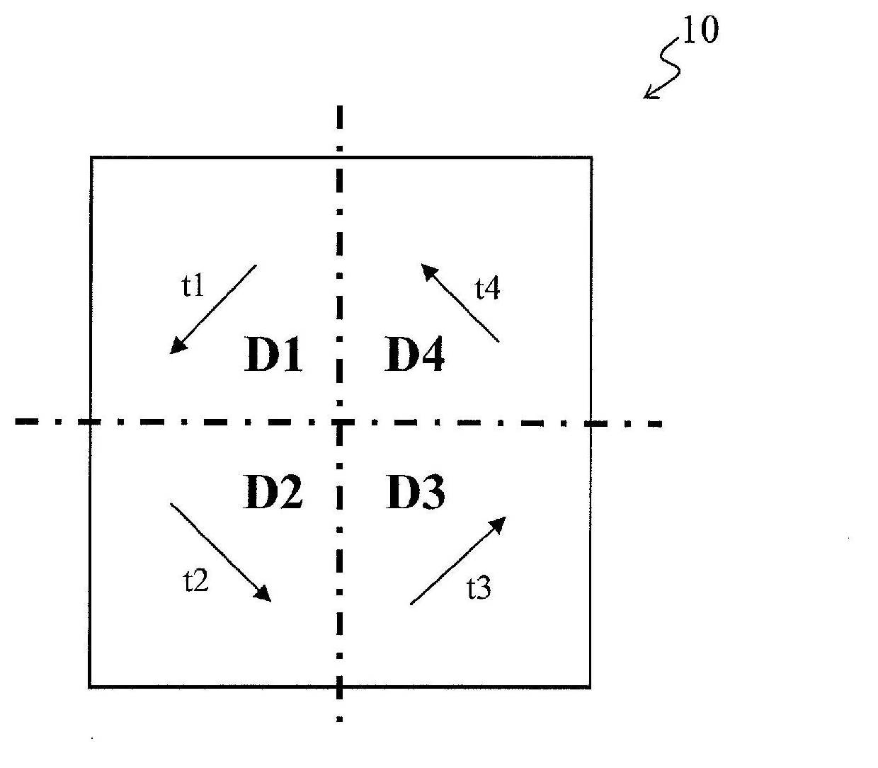 Liquid crystal display device and manufacturing method therefor