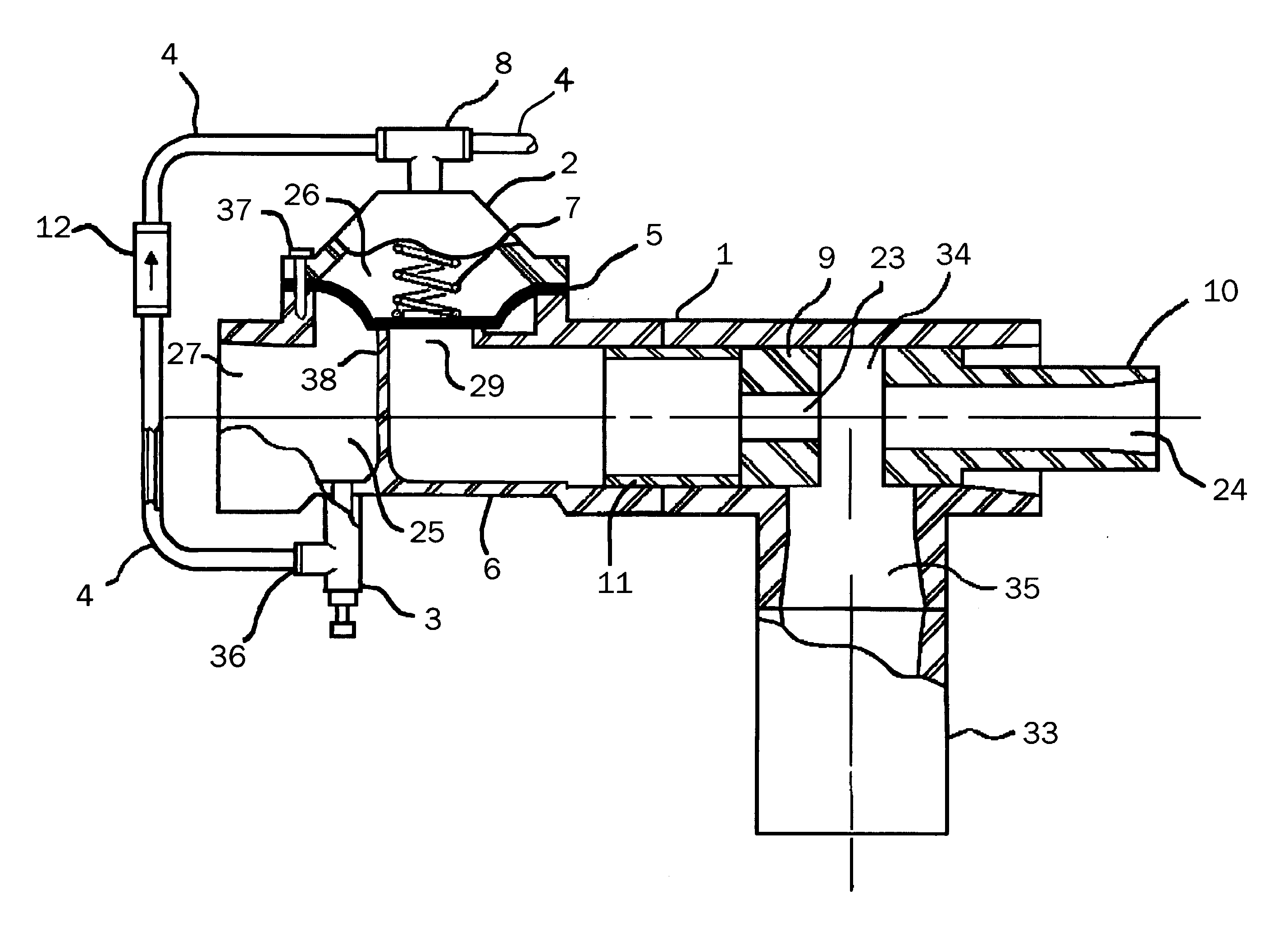 Machine for removing sump pit water and process for making same