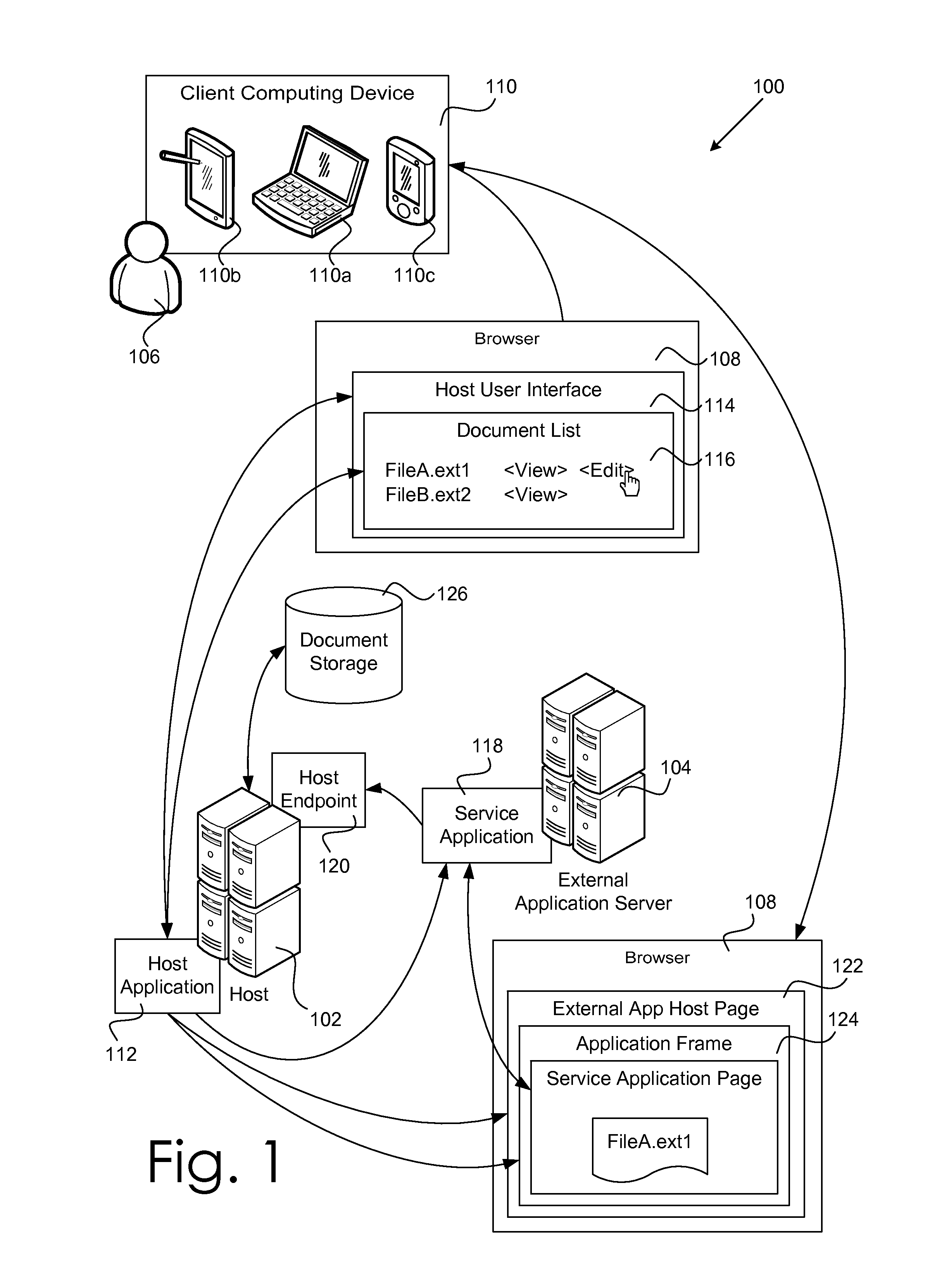 External Service Application Discovery Method