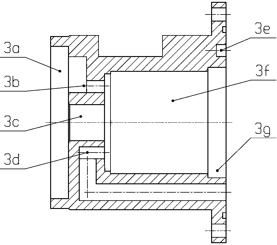 Air gap non-oil-immersion type axial plunger motor pump