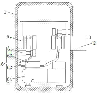 Brake clamp for automobile