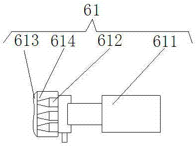 Brake clamp for automobile