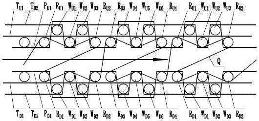 A kind of open field jacquard velvet and its weaving method