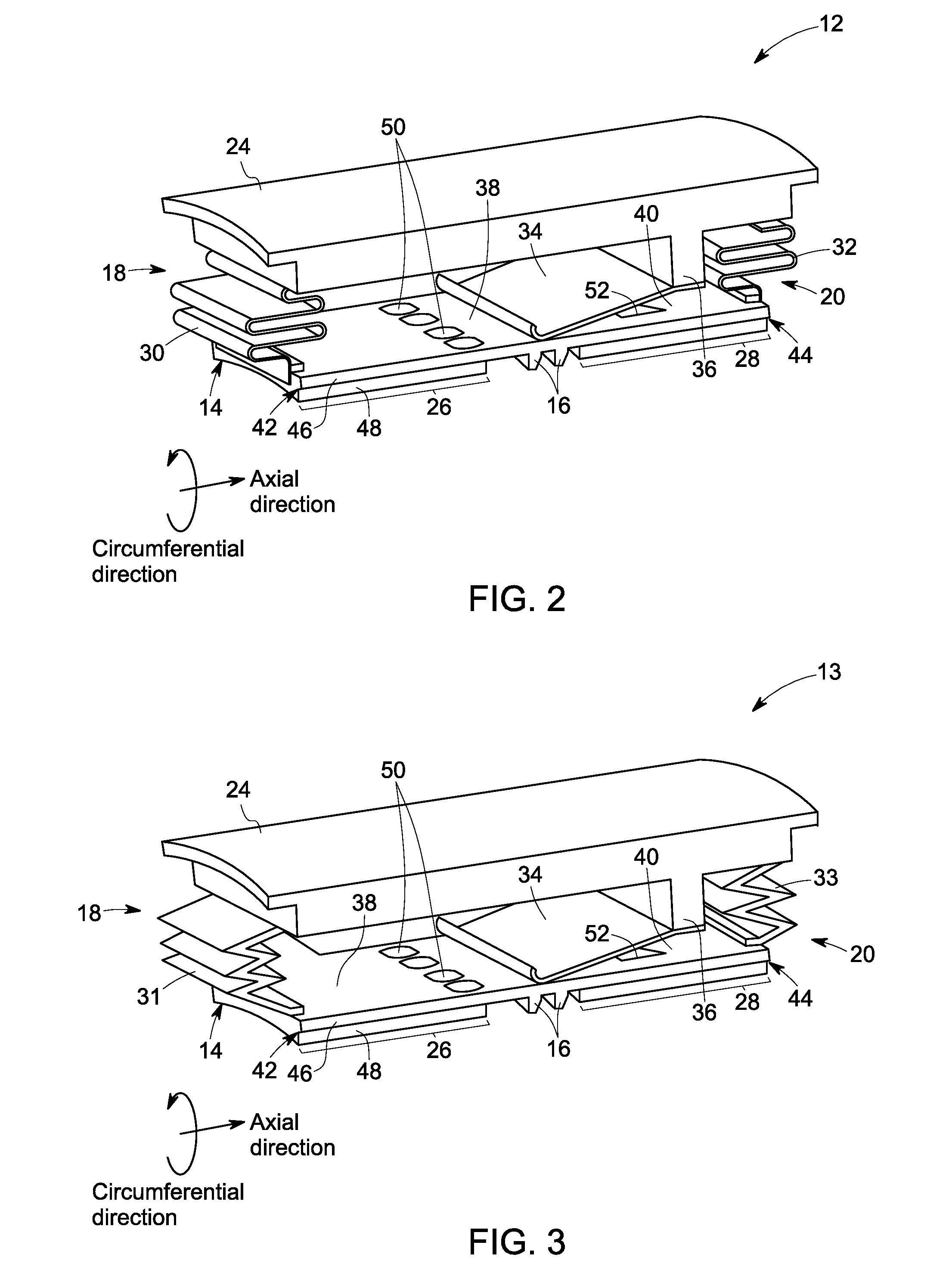 Aerodynamic seals for rotary machine