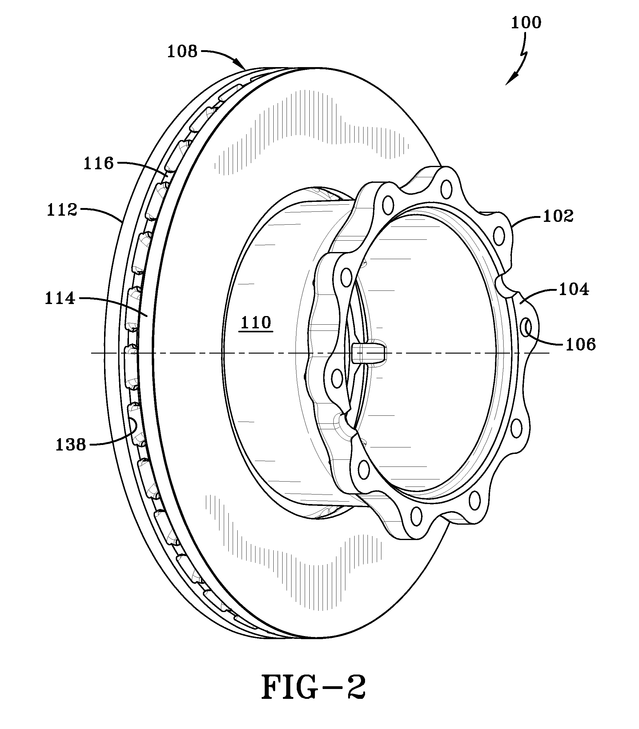 Disc brake rotor for heavy-duty vehicles