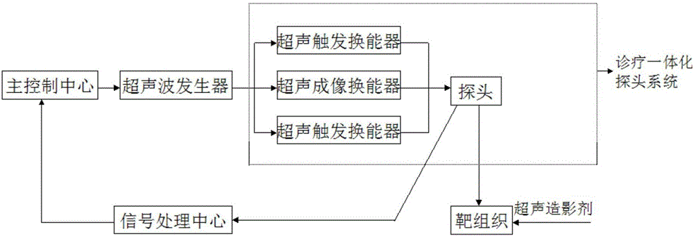 Ultrasound diagnosis and treatment system and method for treating tumour by adopting same