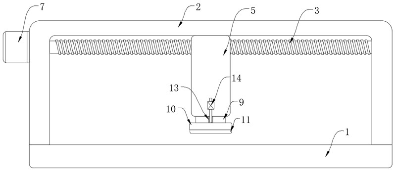 Full-automatic typesetting and blanking machine for rubber sealing gaskets