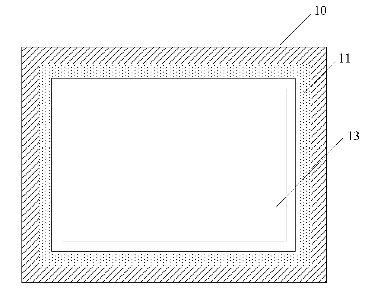 Method and device for sealing with frit and frit