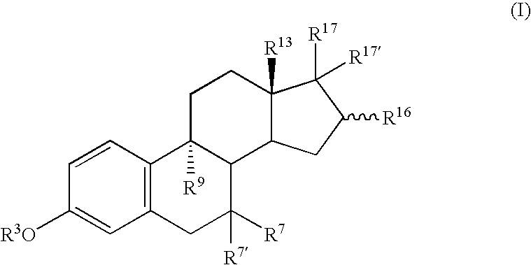 9-alpha-substituted estratrienes as selectively active estrogens