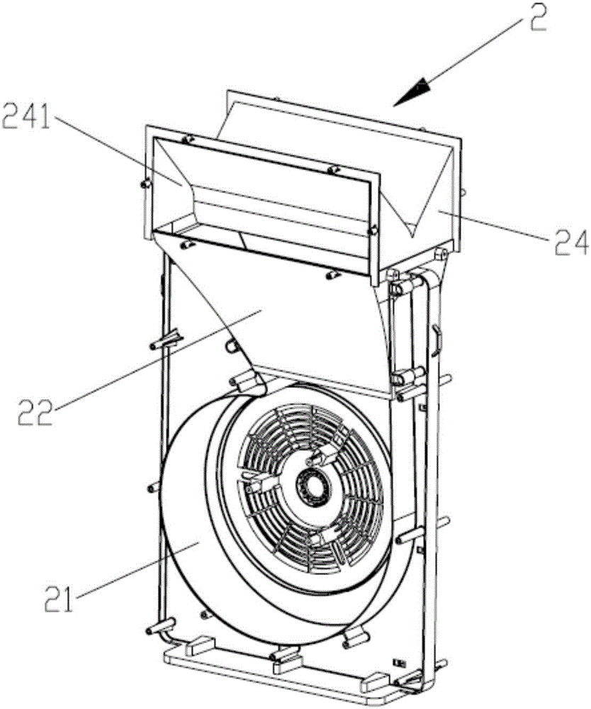 Air purifier with air outlets in double surfaces