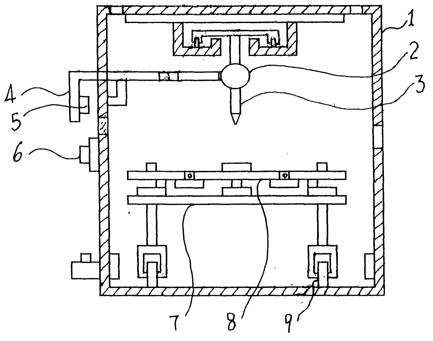 Environment-friendly, safe and efficient paint spraying device