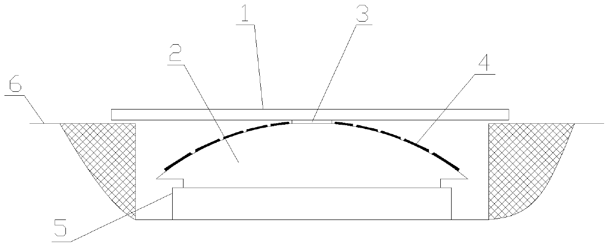 Sponge urbanization deceleration strip