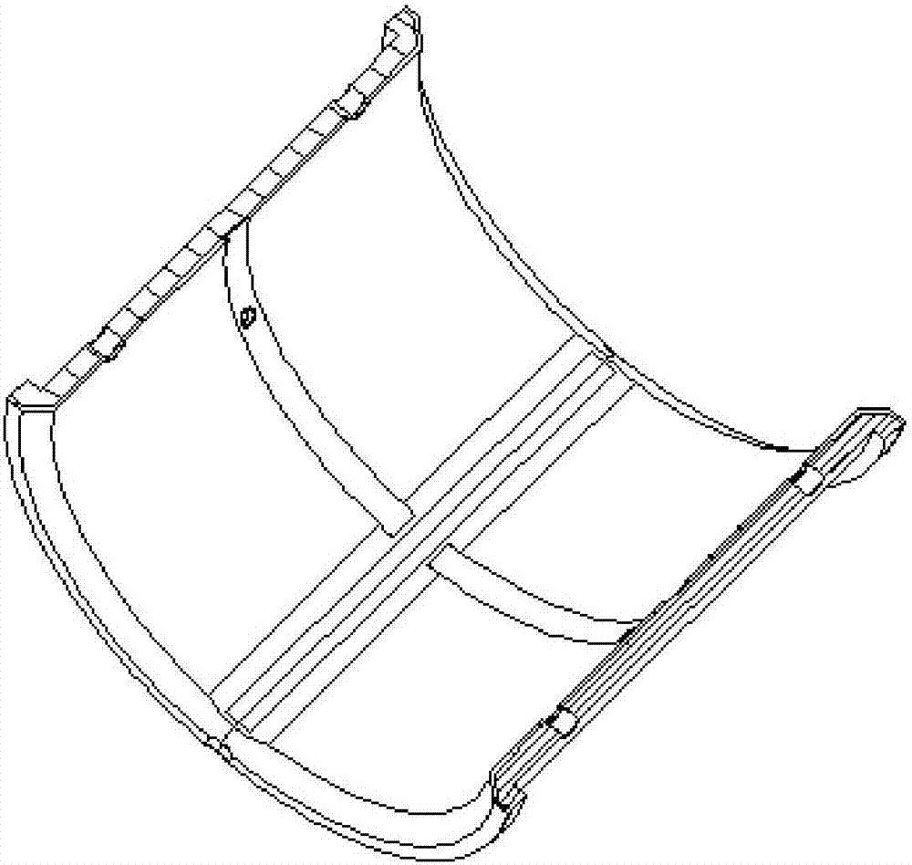 Finishing method and device for two-half-tile thin-wall bushing