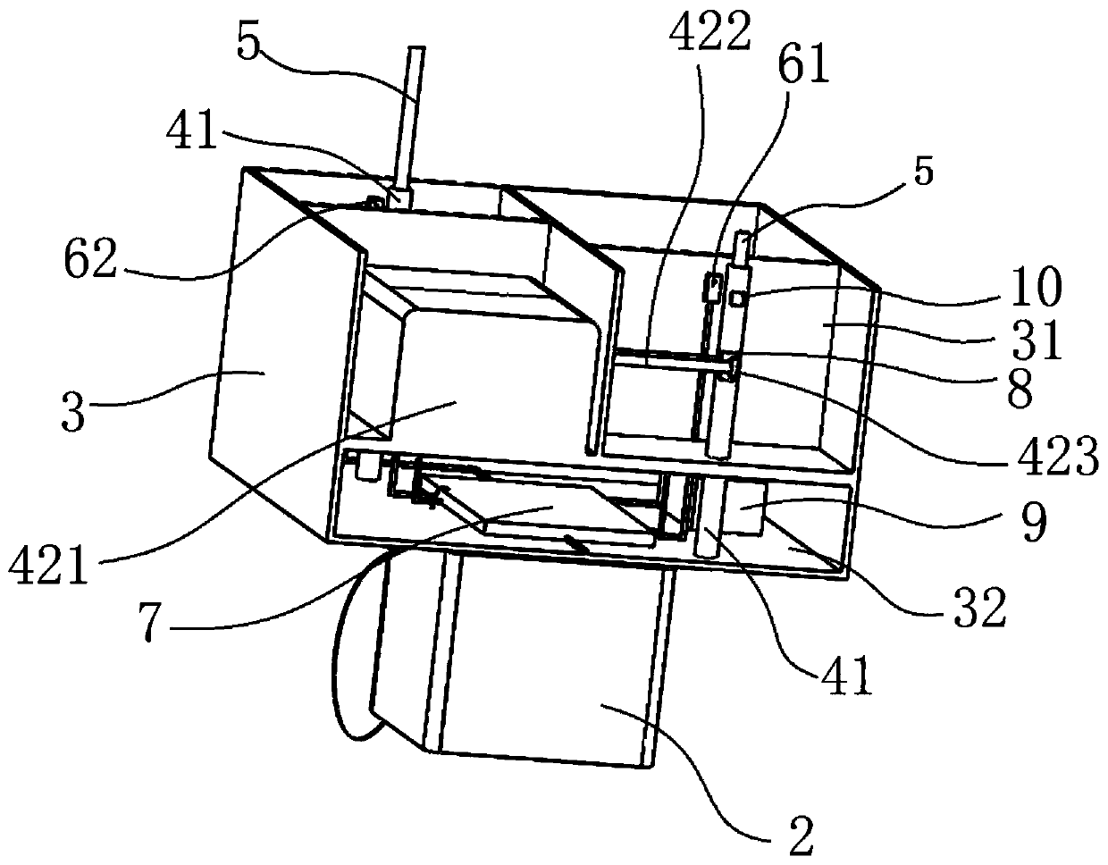 3D printing machine automatic material adding networking feedback device and working method thereof