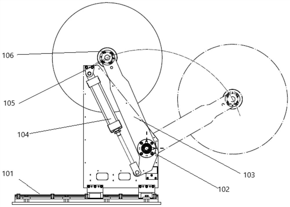 Full-automatic four-axis splitting machine