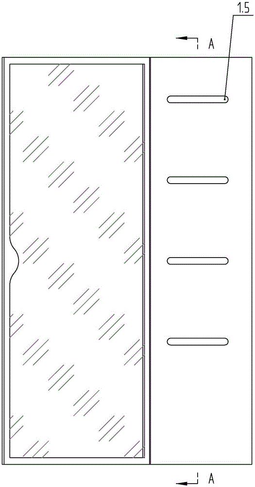 Cabinet used for placing server