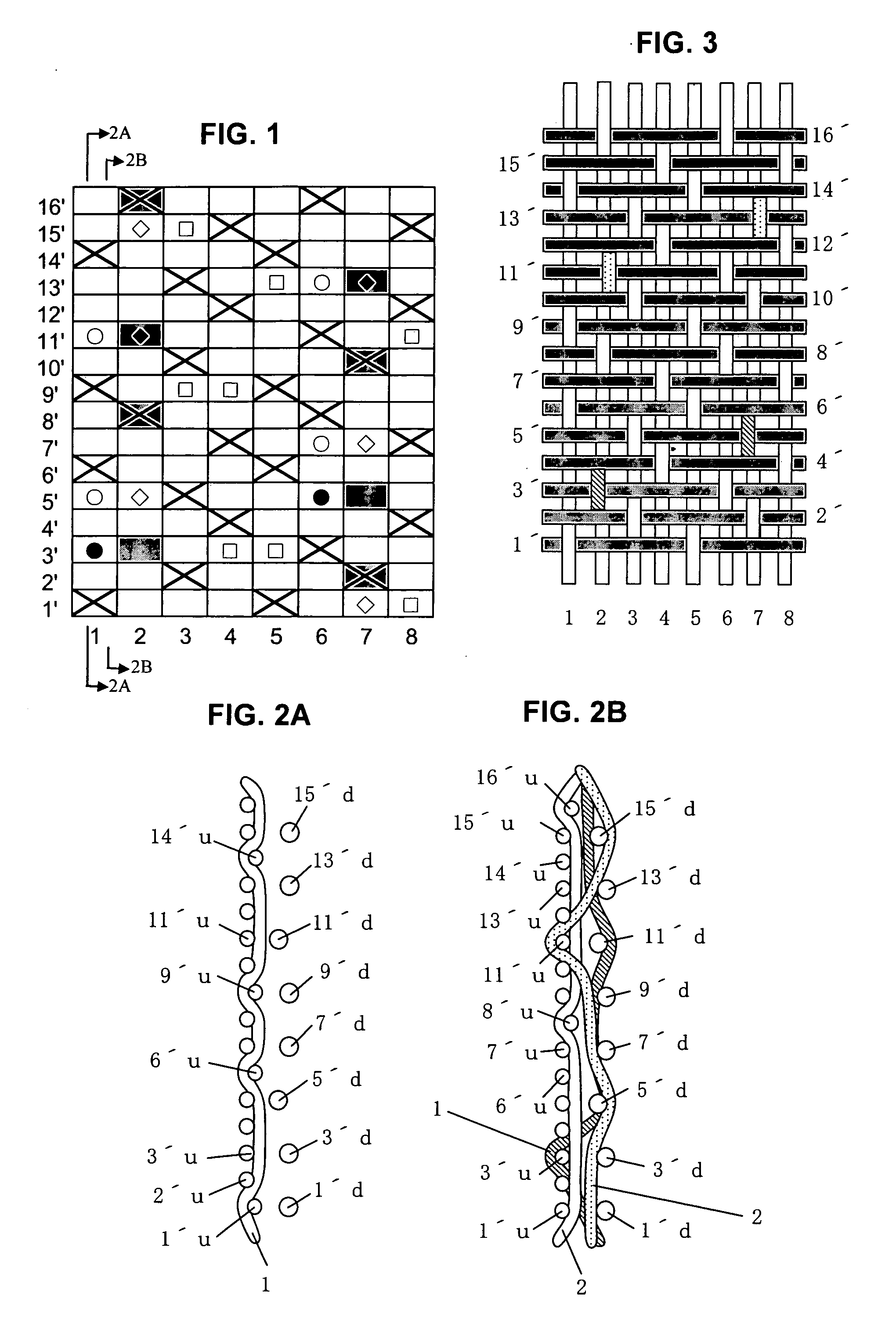 Industrial two-layer fabric