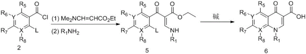 Synthesizing method of 3-N,N-dimethylamino ethyl acrylate