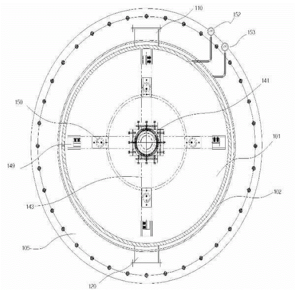 Method for production of carbonized solids and soluble liquid from food waste and device for production of same