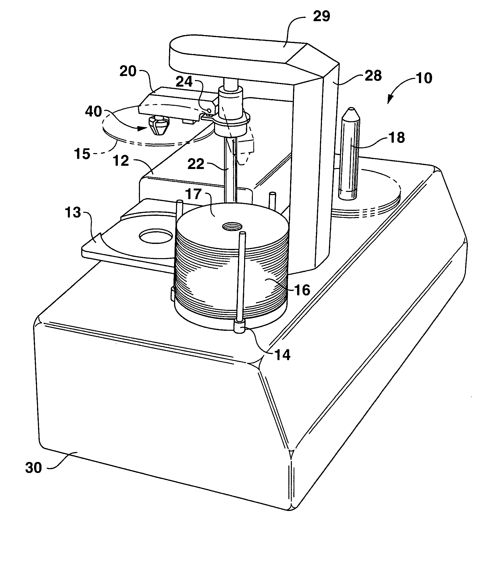 Optical media pick and process