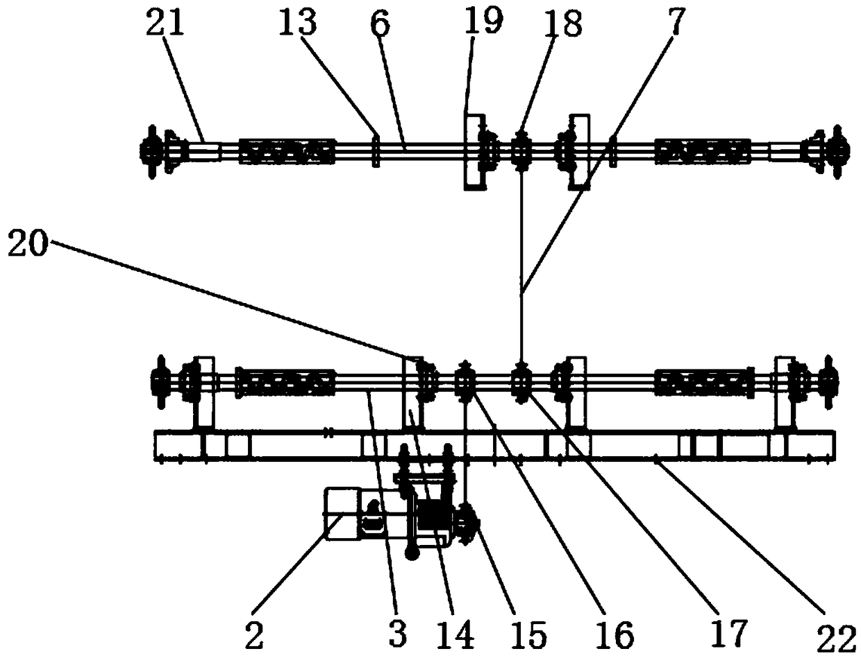 Novel lifting and transferring mechanical garage with one undergroundfloor and two overground floors