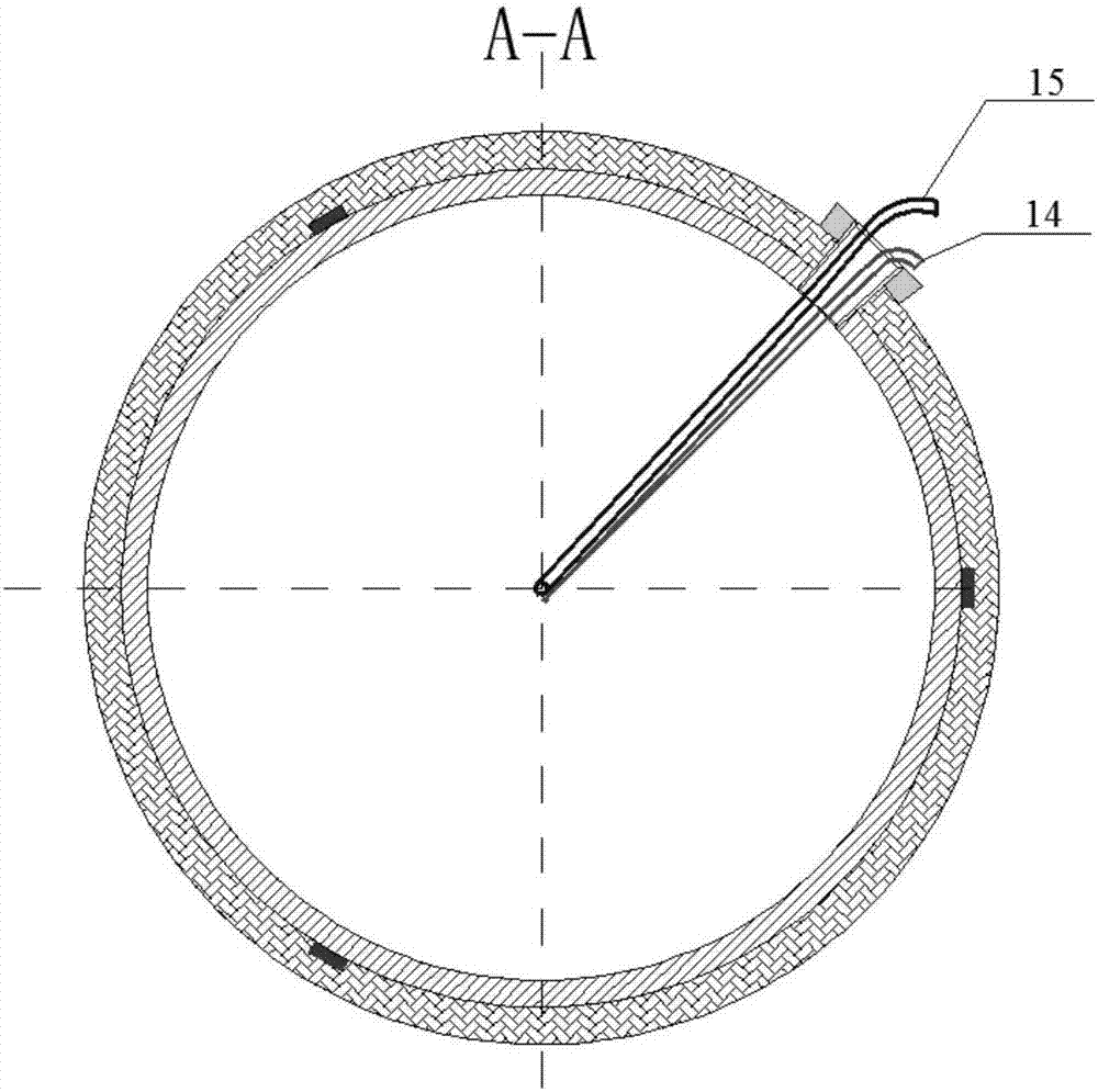 Experimental device for evaporating and post-evaporating thermotechnical hydraulic characteristics during in-tube flow boiling and evaporation judging method