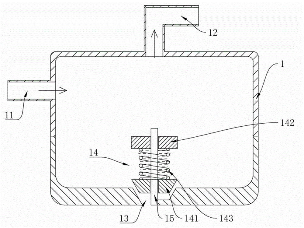 An egr water filter tank and water filter type exhaust gas recirculation system