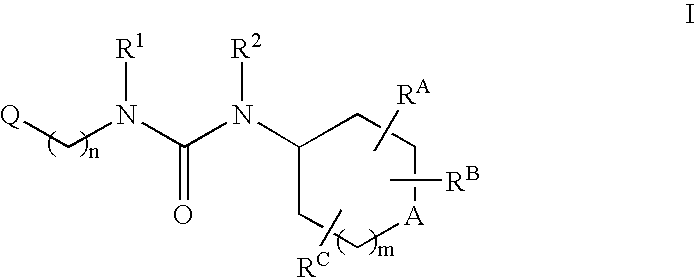 Tetrasubstituted ureas as modulators of 11-beta hydroxyl steroid dehydrogenase type 1