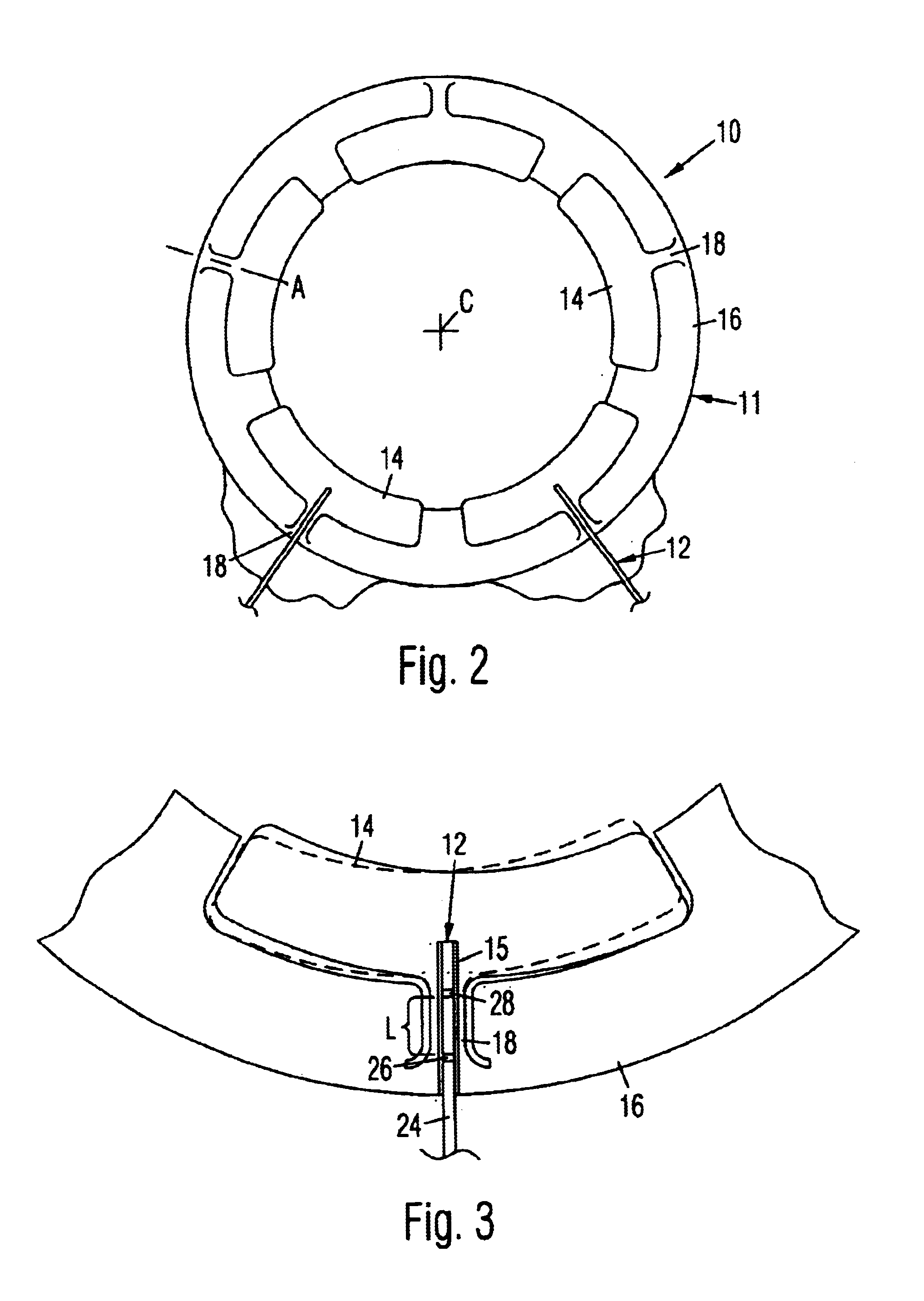 Hydrodynamic bearings having strain sensors