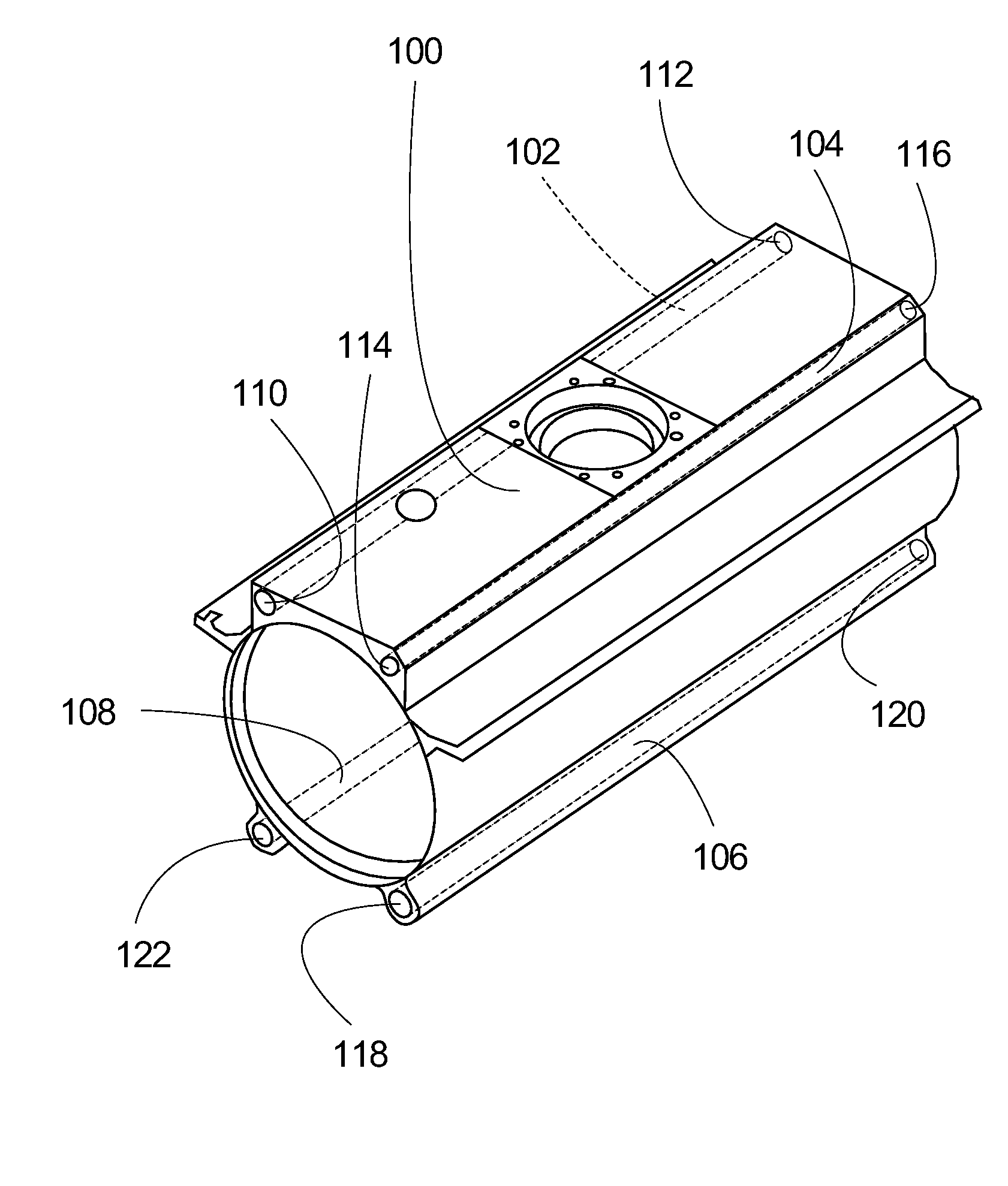 Systems, methods and apparatus for X-ray tube housing