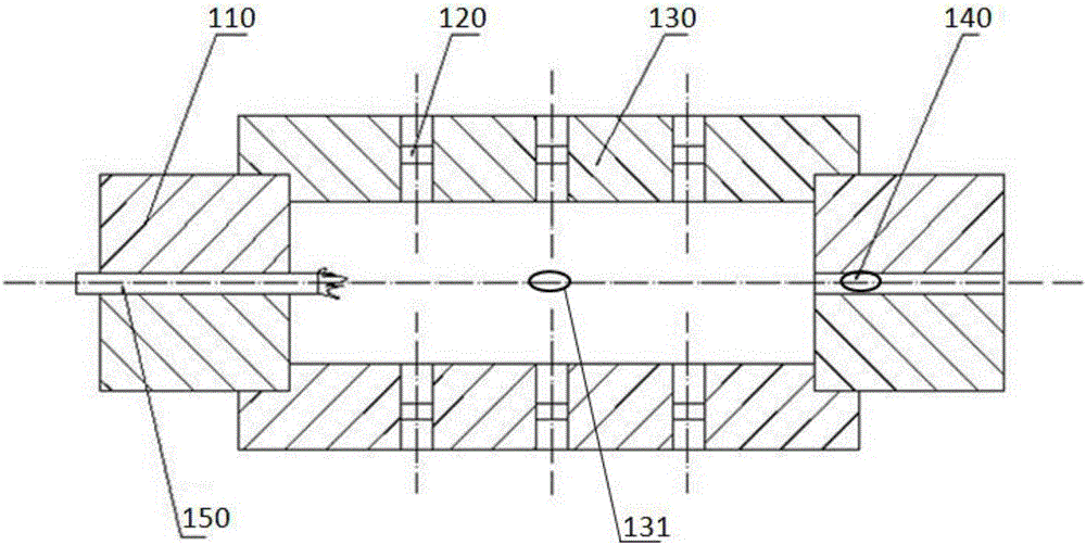 Thermal ionization plasma generation test device and density test and control methods