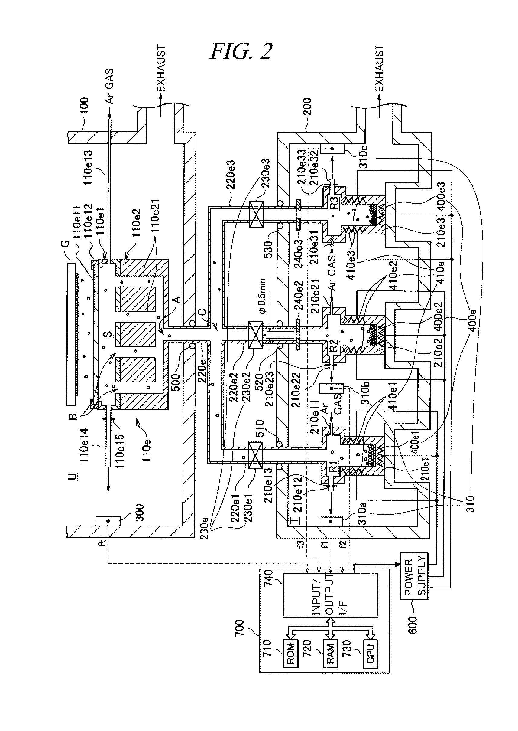 Evaporating apparatus, apparatus for controlling evaporating apparatus, method for controlling evaporating apparatus and method for using evaporating apparatus