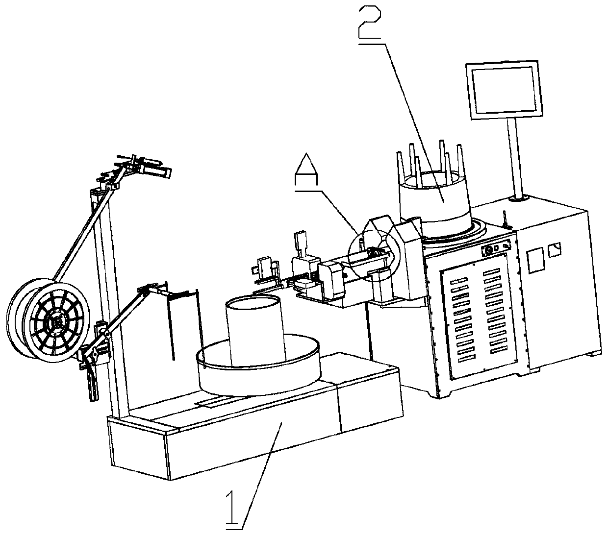 Wire drawing machine