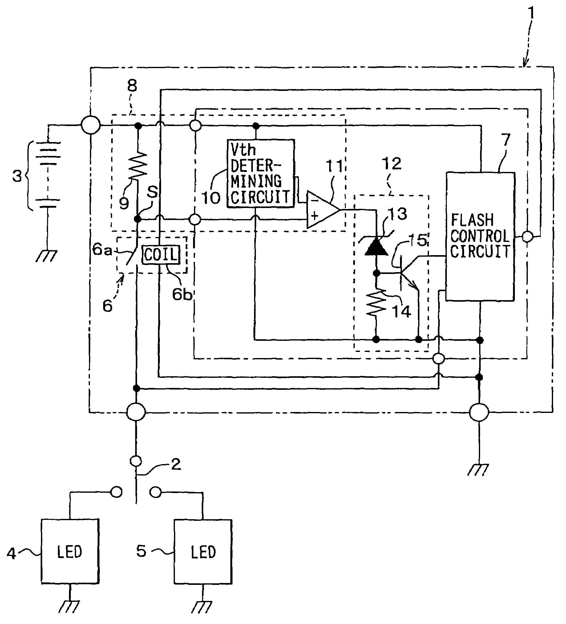 Indicator system having multiple LEDs