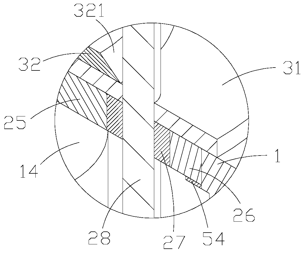 Folding umbrella wiping equipment