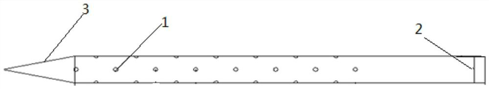 Primary supporting method for underground excavation tunnel of underpass airport terminal